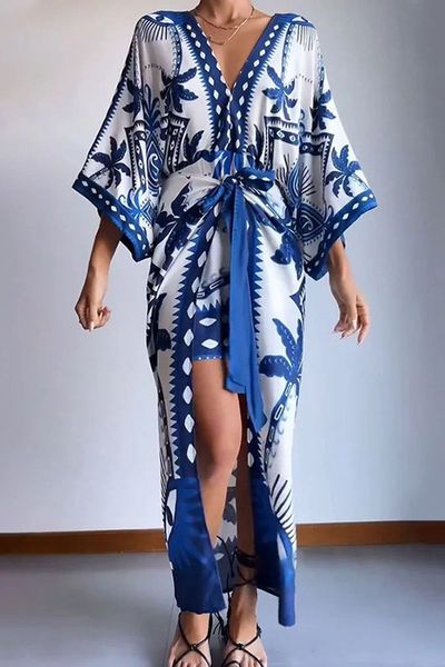 Kimono Inspired Maxi