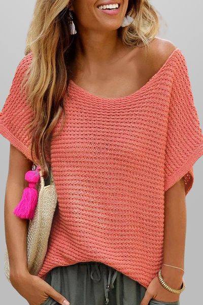 New Open Weave Sweater