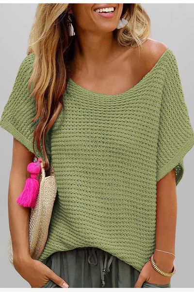 New Open Weave Sweater