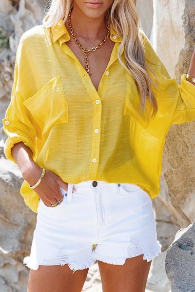 Semi Sheer Blouse