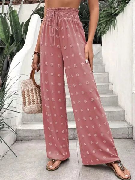 Swiss Dot Flowy Pant