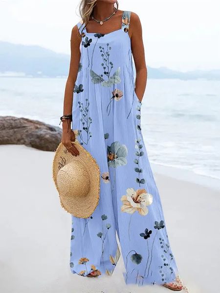 Floral Jumpsuit