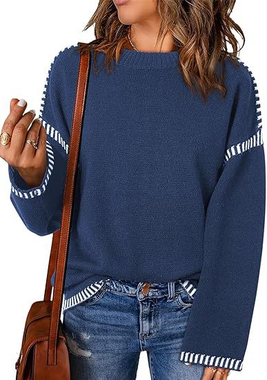 Inset Stripe Sweater