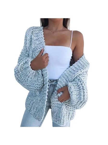 Chunky Cable Knit Cardi