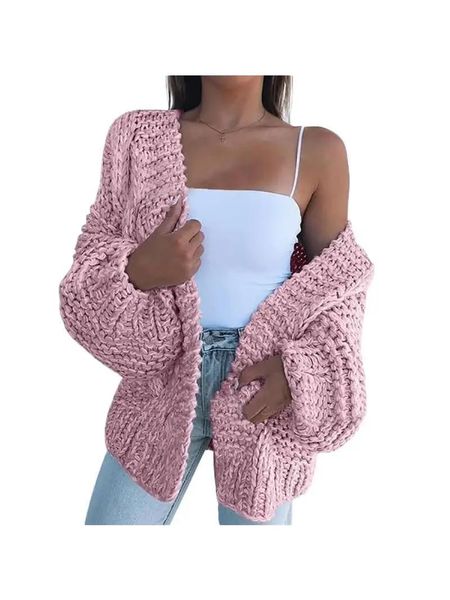 Chunky Cable Knit Cardi