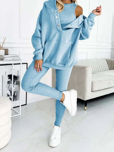 3 Piece Hoodie Set