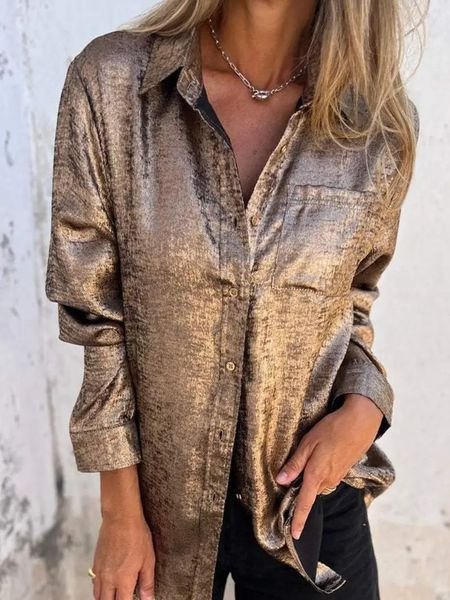 New Metallic Blouse