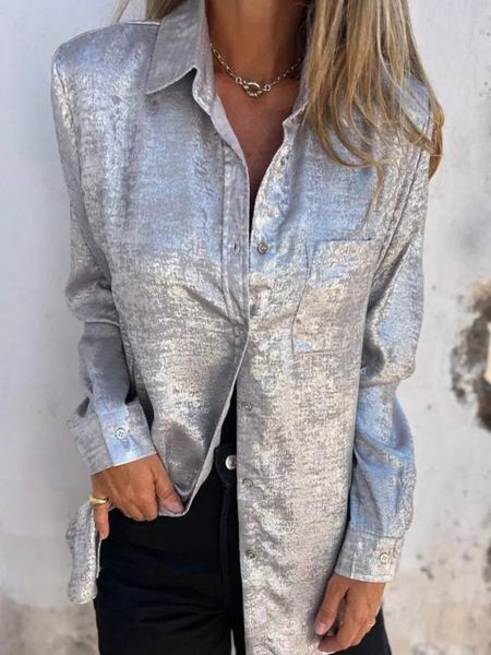 New Metallic Blouse