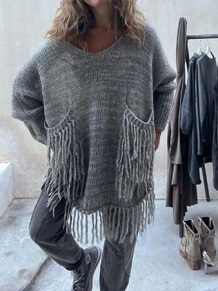 Fringe Oversized sweater