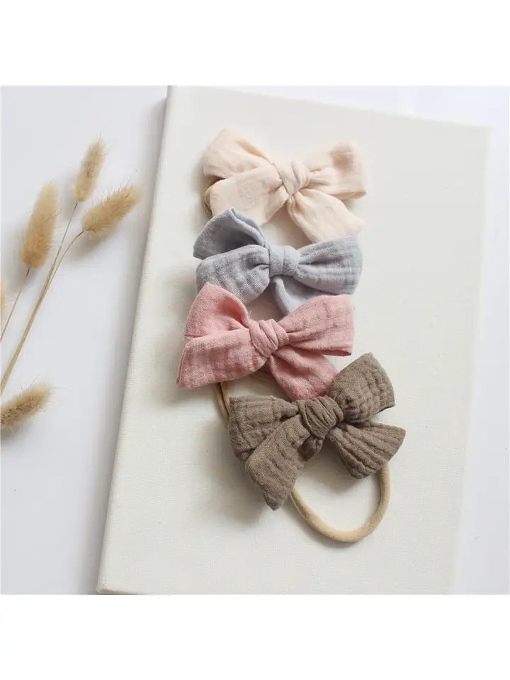 TM Muslin Bow Set