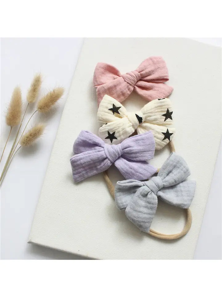 TM Muslin Bow Set